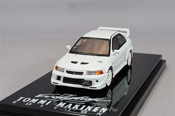 1/64 Hobby Japan Mitsubishi Lancer GSR Evolution VI T.M.E. CP9A 2000 With Mud Flap