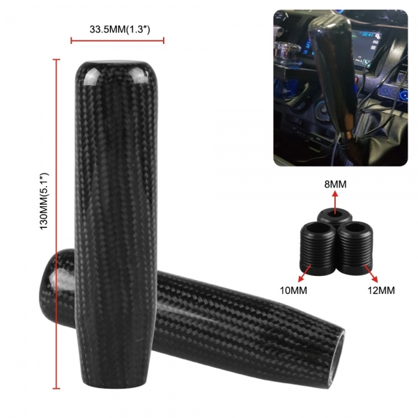 Schaltknauf Carbon *130mm XL* Universal