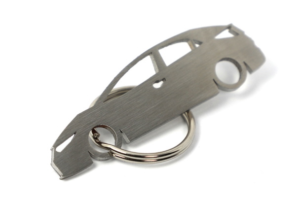 Honda Civic FK 9th Gen Silhouette Metall Keyring