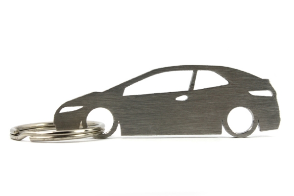 Honda Civic V FN2 Silhoutte Metal Keyring