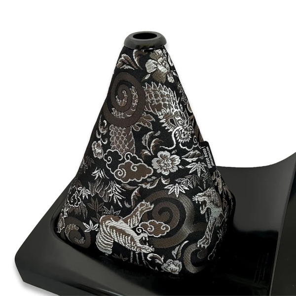 JDM Tsurikawa Schaltsack Tiger & Dragon Silber
