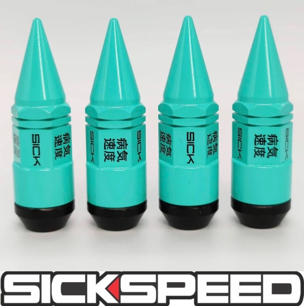 Steel Lug Nuts 2pcs MINI Spikes 76mm M12x1.5 Radmuttern - SICKSPEED