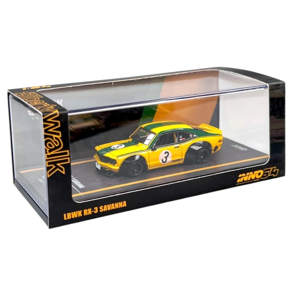 1/64 Mazda RX-3 LBWK Savanna Liberty Walk - Inno64