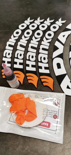Tire Sticker Dunlop 4er Set