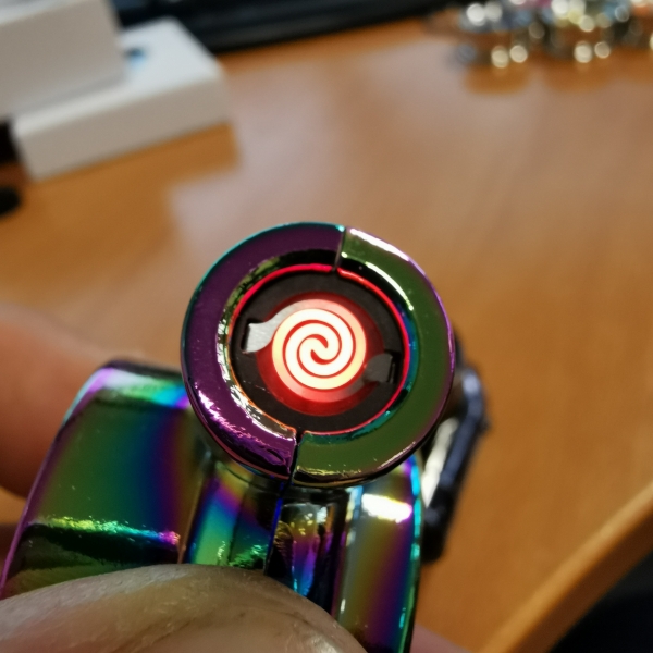 Turbo Keychain with Spooling, BlowOff and Lighter