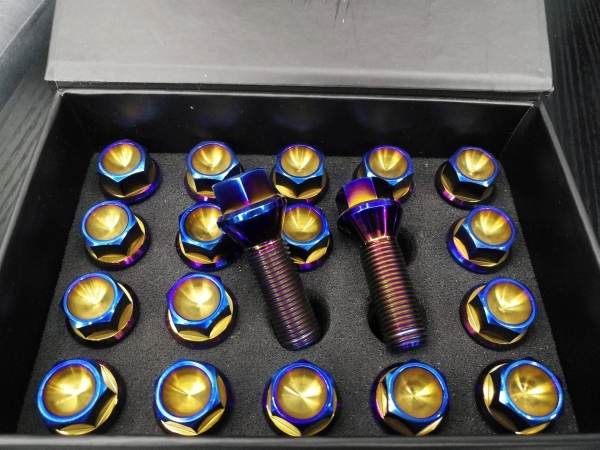 M12x1.5 Titan Conical Seat Lug Bolts for BMW - Rison