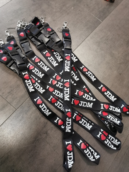 I Love JDM Schlüsselband Lanyard 56cm