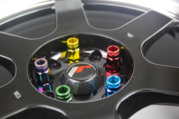JAPAN Racing Steel LugNuts Open Style M12x1.25 MIXED