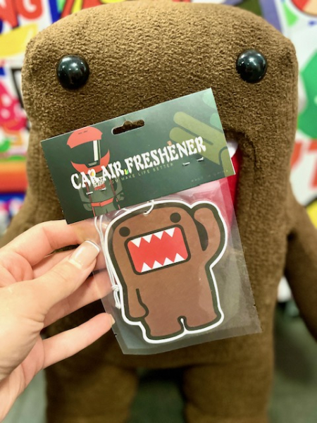 Domo Kun Car Air Freshener - Jet Ice