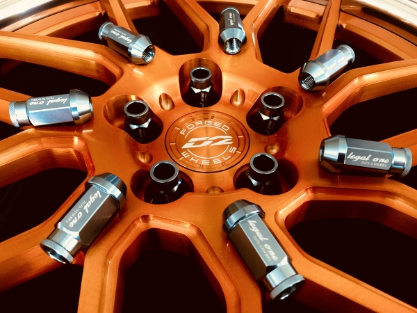 Legal One Aluminium LugNut SINGLE M12x1.5