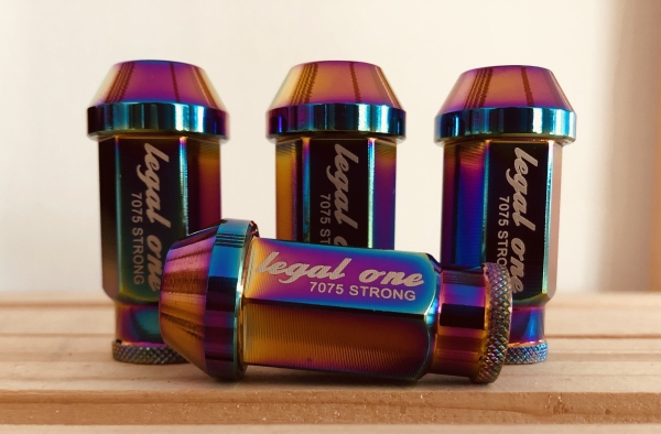 Legal One M12 x 1.25 Aluminium LugNuts with TUV