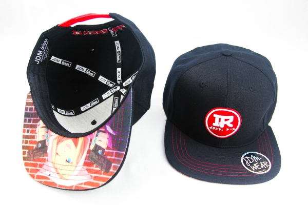 ITASHA RACING JDM Anime Girl Guns V2 Cap Schwarz