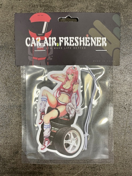 Nismo Girl on Wheels Car Air Freshener - Jet Ice