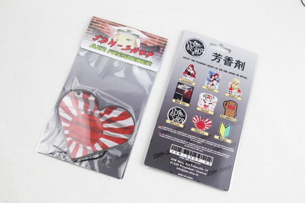 Air-Freshener Rising Sun Heart - Cherry
