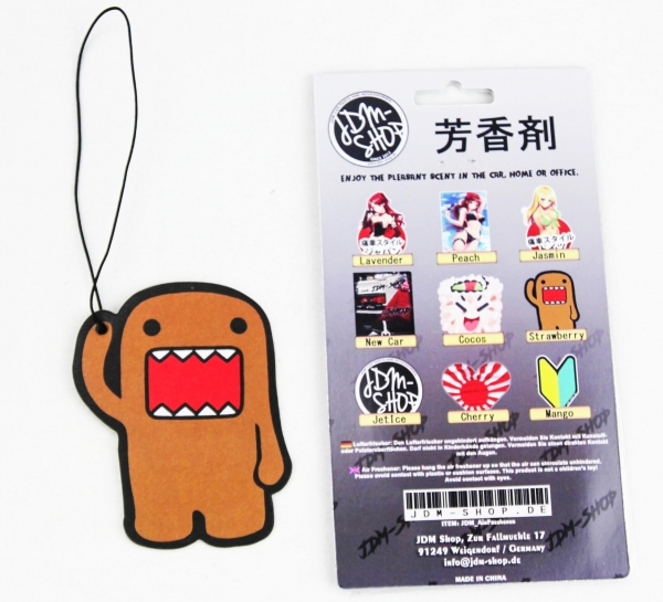 *3pc-Pack* Air-Freshener Domo-Kun - Strawberry