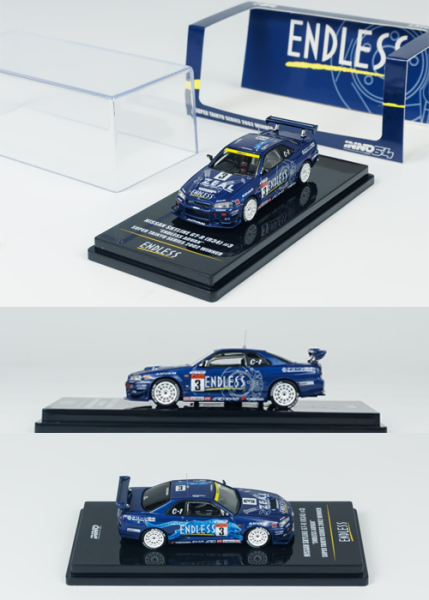 1/64 INNO64 Nissan Skyline GT-R (R34) ENDLESS ADVAN Super Taikyu Series 2002 Winner