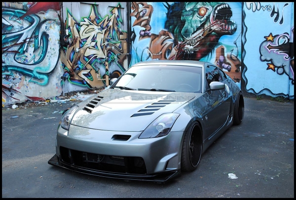 Nissan 350Z INGS Style Stoßstange GFK