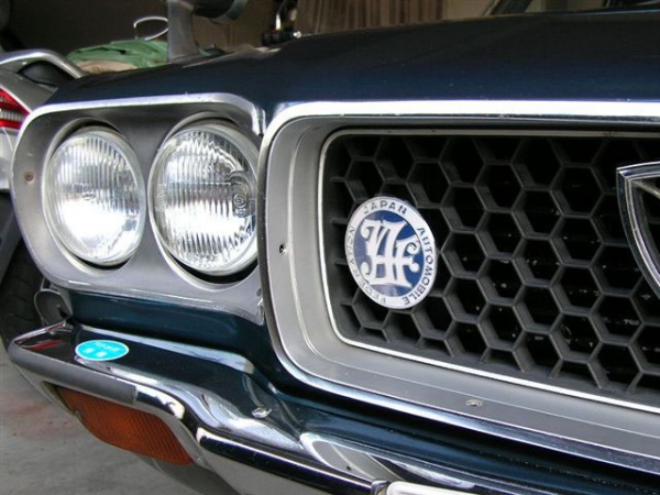 JAF Oldschool Badge Brushed