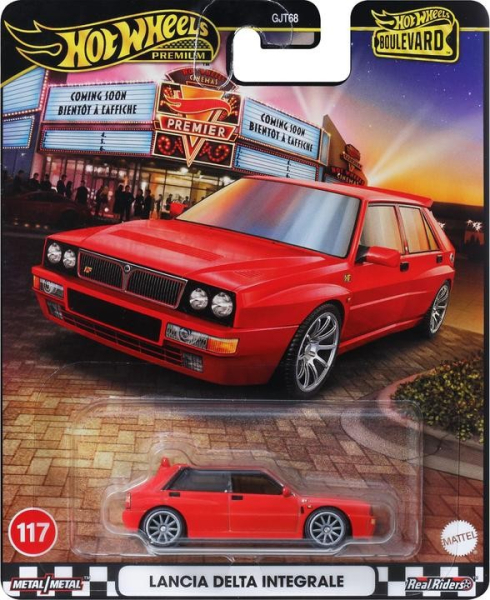 1/64 Hot Wheels Premium Lancia Delta Integrale