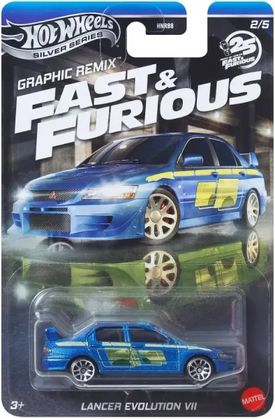 1/64 F&F Mitsubishi Lancer Evolution VII - Hot Wheels