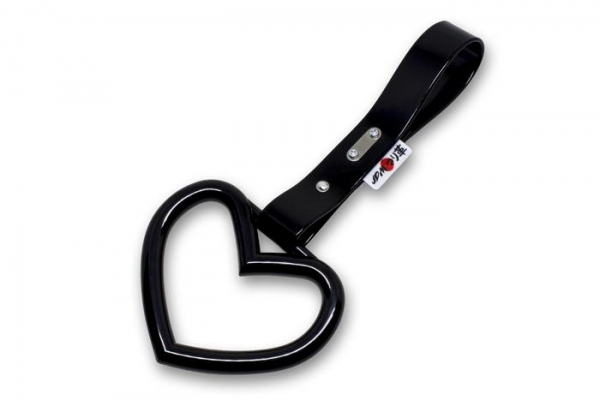 JDM Tsurikawa / Bosozoku Black Heart Black Strap