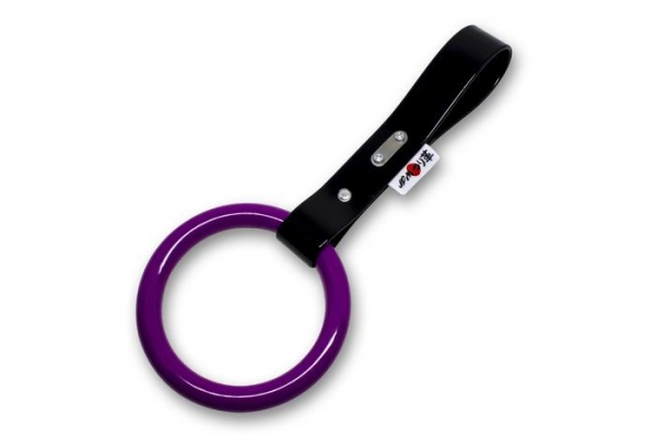 JDM Tsurikawa / Bosozoku Ring Purple Strap Black