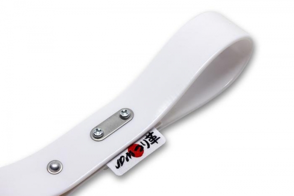 JDM Tsurikawa / Bosozoku Ring and Strap White