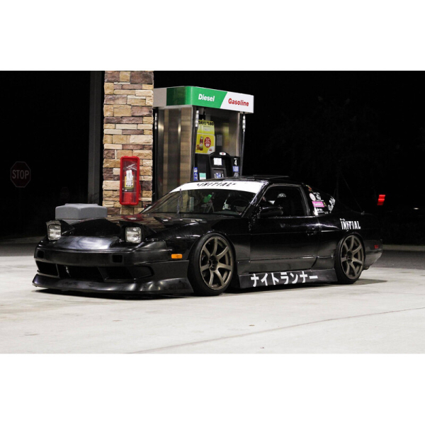 KBD S13 180sx 200SX BNSports 2 Style Front Bumper Stoßstange PU Nissan