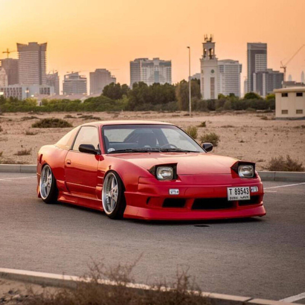KBD S13 180sx 200SX BNSports 2 Style Front Bumper Stoßstange PU Nissan