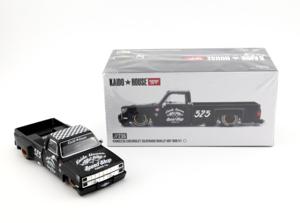 1/64 Kaido House Chevrolet Silverado Dually Hot Rod V1 - Mini GT