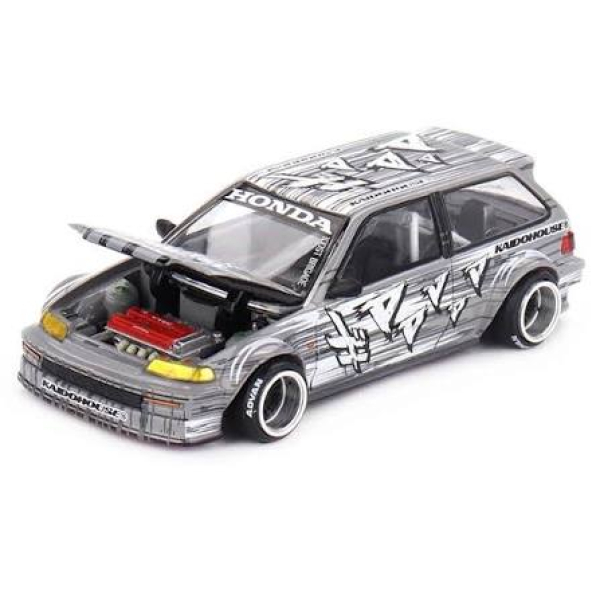 1/64 Kaido House Honda Civic EF Kaido Manga V1 - Mini GT