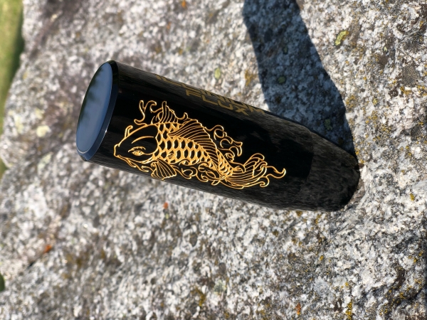 Koi Fish Shift Knob Black 120mm Illinium Flux