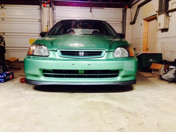 PU Design Honda Civic EJ EK 96-98 SIR Style Front Lip