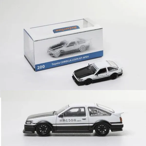 1/64 Toyota Corolla Levin AE86 GT-APEX - DieCastTeam