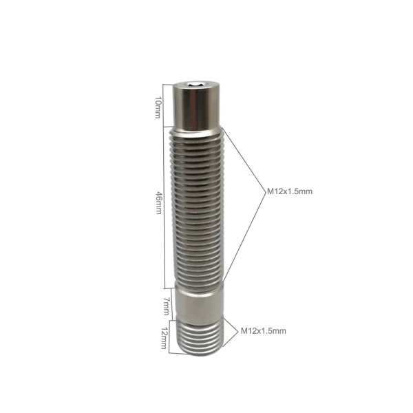 M12x1.5 Titanium Stud Extended Conversion Kit - Rison
