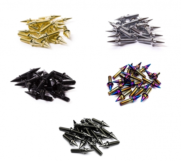 Wheel Bolt Steel M7 Spiked - 24mm