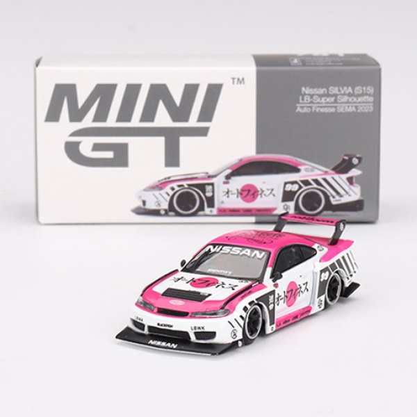 1/64 Nissan Silva S15 LB-Super Silhouette SEMA 2023 - MiniGT