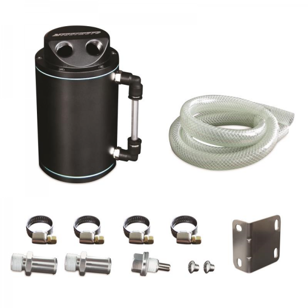 Aluminium Oil Catch Can - BLACK - MISHIMOTO