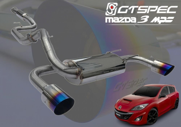 Mazda MPS 2,3L Turbo 2010- BL 260PS GT-SPEC Cat-Back System