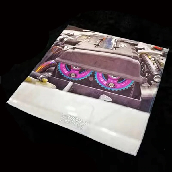 Microfiber Towel Honda B-Series Engine Purple 34x34cm