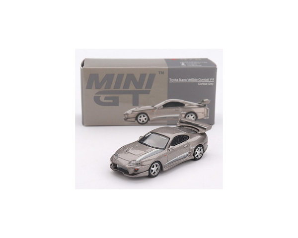 1/64 Mini GT Toyota Supra VeilSide Combat V-II Combat Grey