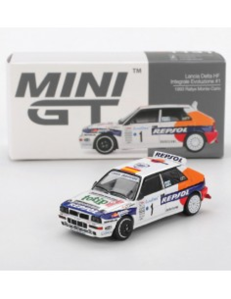 1/64 Lancia Delta HF Integrale Evoluzione #1 1993 Rallye Monte-Carlo - Mini GT
