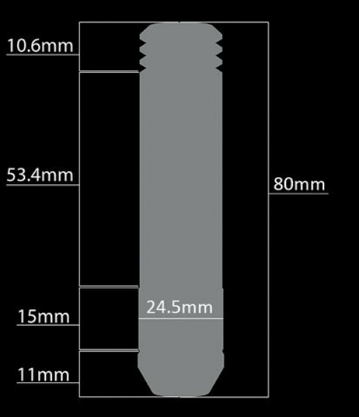 Steel Lug Nuts 3-Teilig 60/80mm M14x1,5 / 1/2x20unf Wheel Nuts - SICKSPEED