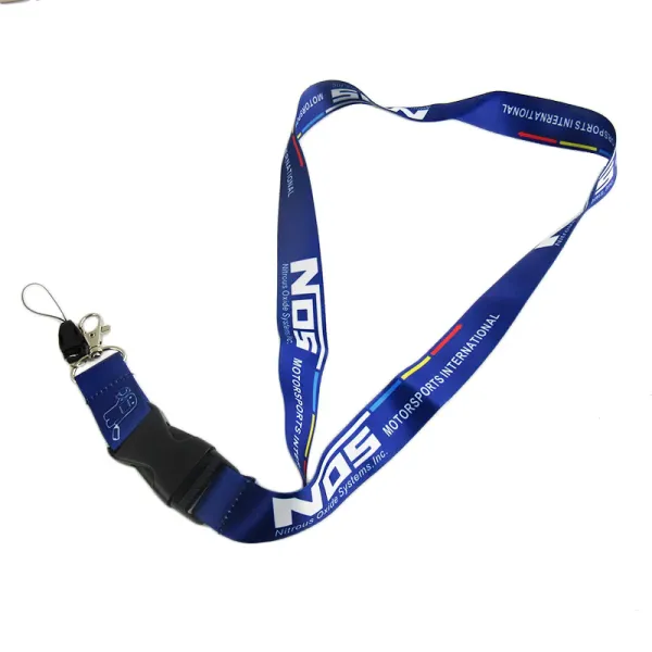Key Lanyard NOS Blue 56cm