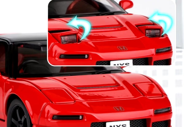1/32 Honda NSX Red With Lights