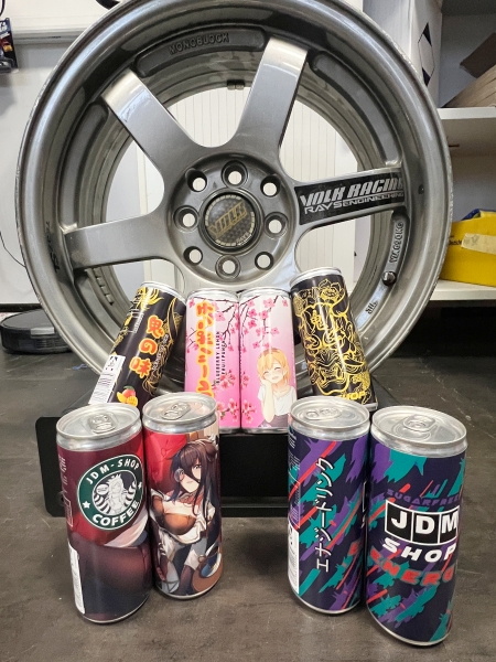 Sakura Pink Blueberry Citrus Lemonade Softdrunk 250ml Can