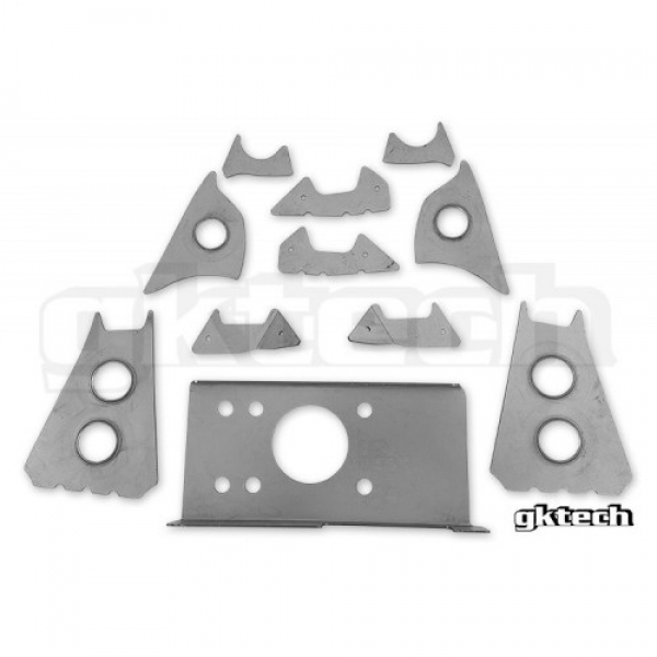 Nissan Skyline R33 GKTech V2 Subframe Weld In Reinforcement Plates