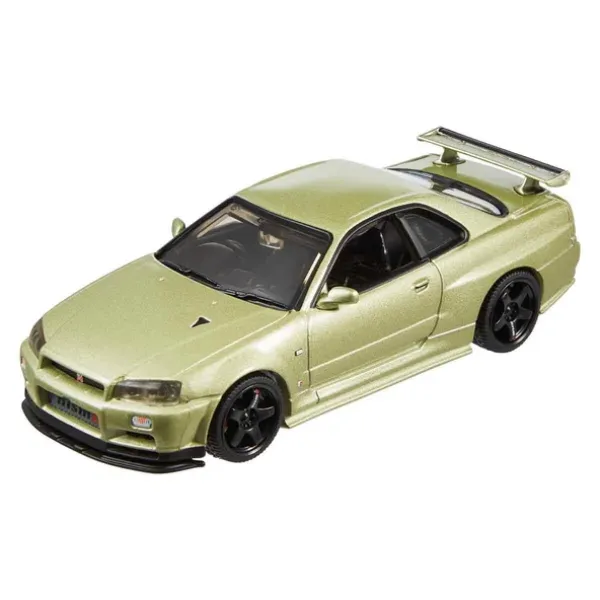 1/43 Nissan Skyline GT-R (BNR34) V-Spec II Nur With Nismo Parts - Hot Wheels Premium
