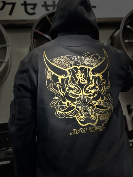 ONI & KOI Zip-Hoodie Premium - JDM Shop
