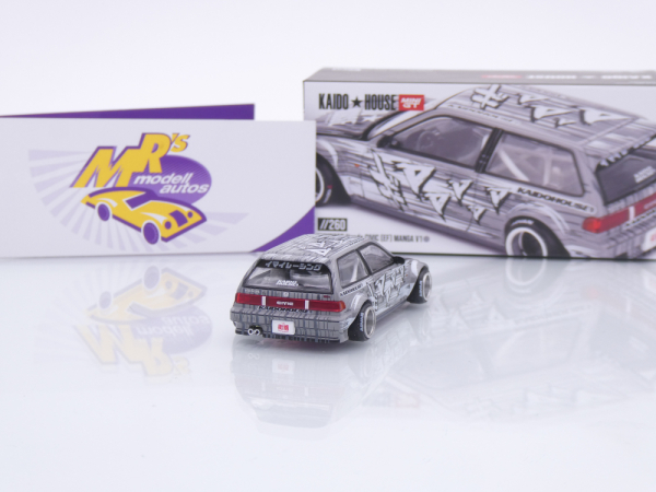 1/64 Kaido House Honda Civic EF Kaido Manga V1 - Mini GT